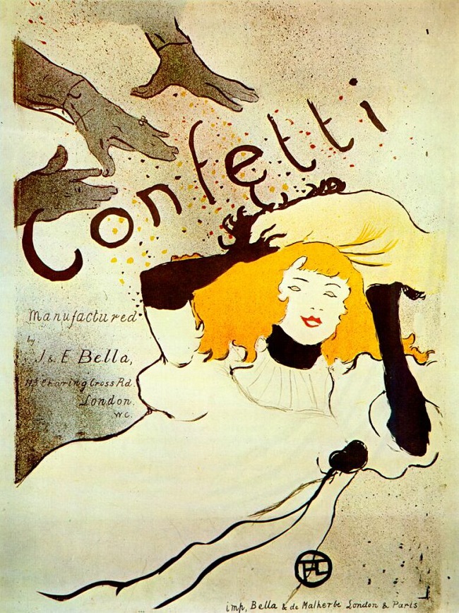 Toulouse Lautrec confetti-1894