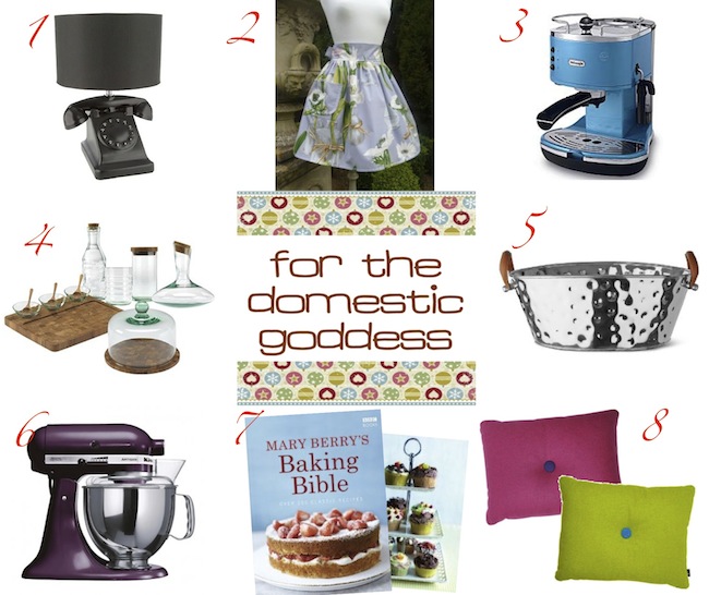 omestic goddess gift guide