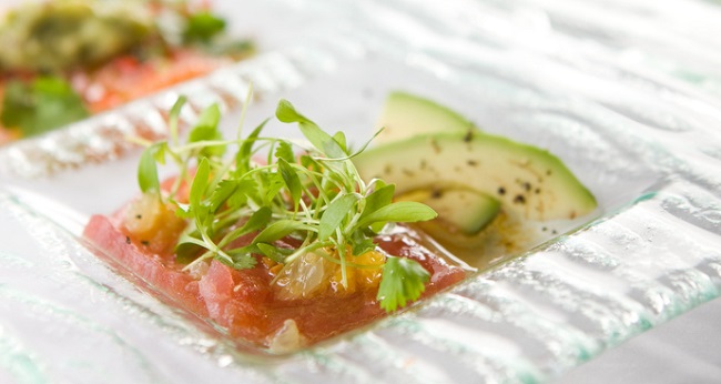 Fernando Trocca salmon ceviche gaucho