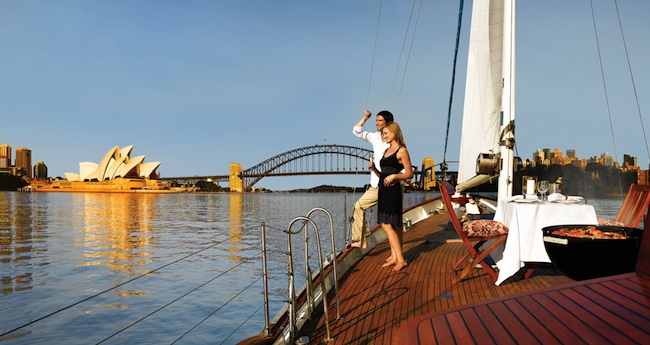 Sydney Luxury NSW Australia BBQ Beautiful couple