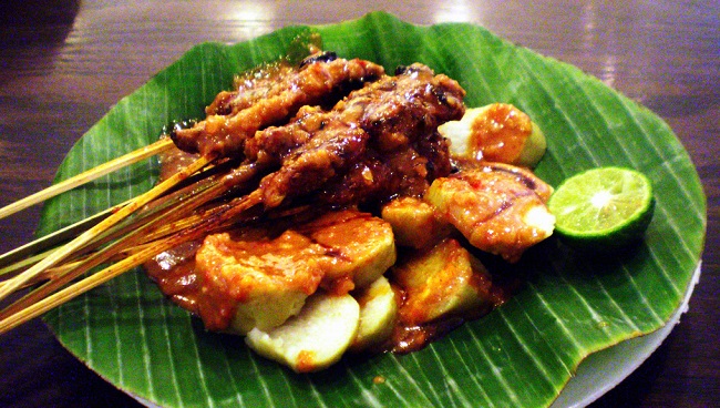 satay chicken